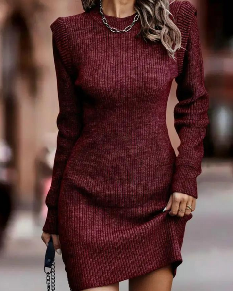 Robe bordeaux hiver Rouge / S