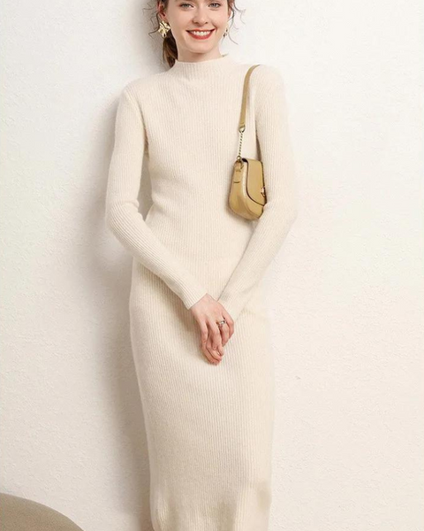 Robe d’Hiver 100% Cachemire