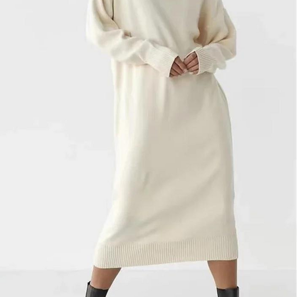 robe-dhiver-manche-longue-2023 Blanc / Taille unique