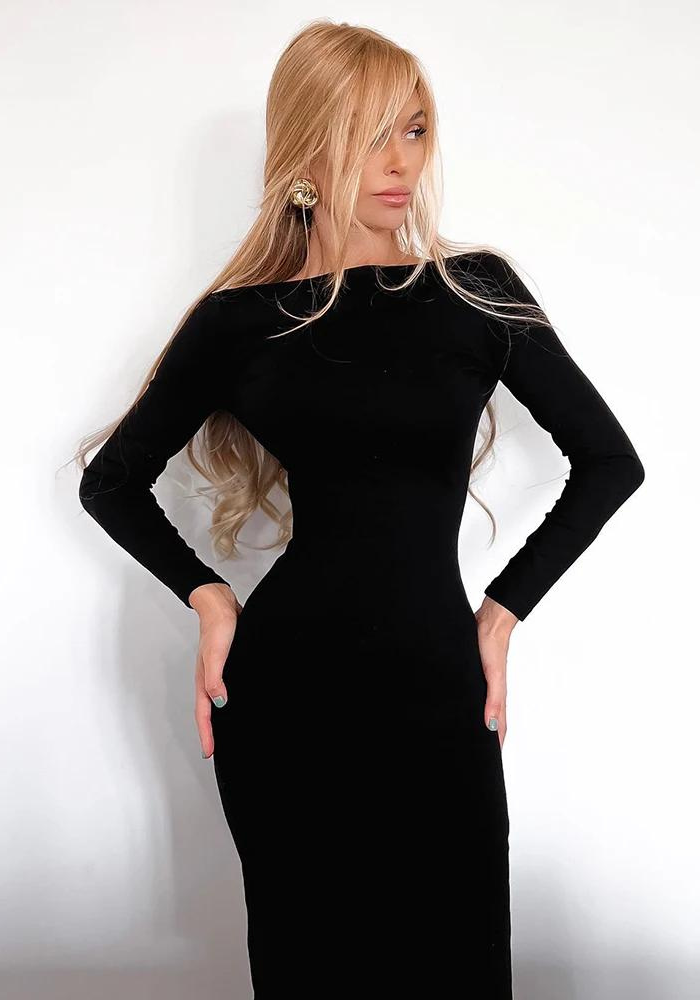 Moulante Manche Longue Asos Robe Moulante Robe Moulante Robe Noire