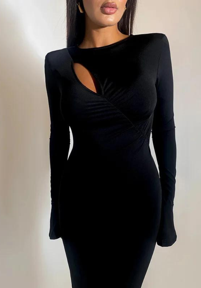 Robe automne hiver Noir / S