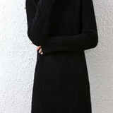 Robe beige hiver Noir / S