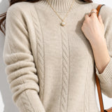 Robe beige hiver