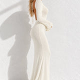 Robe dos nu hiver