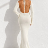 Robe dos nu hiver