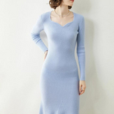 Robe bleu hiver Bleu / S