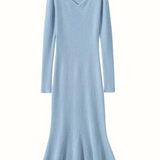 Robe bleu hiver