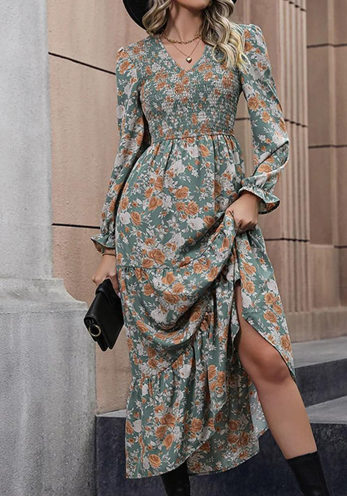 Longue Automne Hiver Robe Boheme Automne 2020 Robes Collection