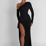 Robe cocktail hiver Noir / S