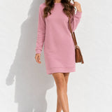 Robe rose hiver Rose / S