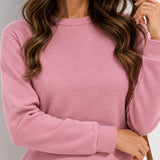 Robe rose hiver