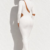 Robe asymétrique hiver