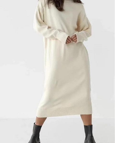 robe-dhiver-manche-longue-2023 Blanc / Taille unique