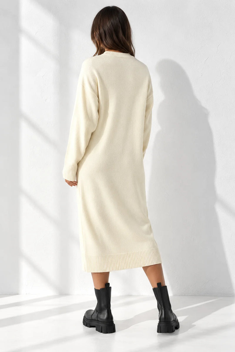 Robe d’hiver manche longue 2026