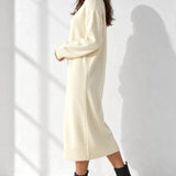 Robe d’hiver manche longue 2026