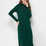 robe-en-laine-hiver Vert / S