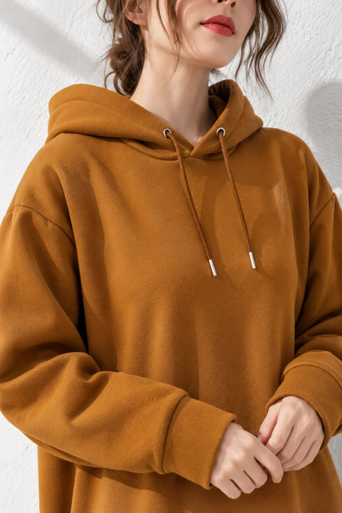 Robe hiver à capuche