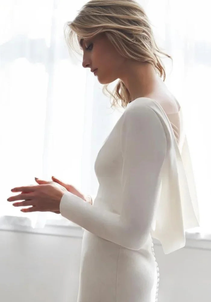 Robe invitée mariage hiver femme