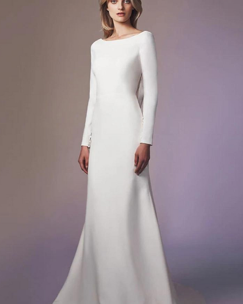 robe-invitee-mariage-hiver Blanc / 32