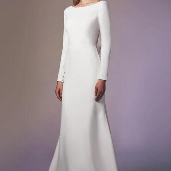 robe-invitee-mariage-hiver Blanc / 32