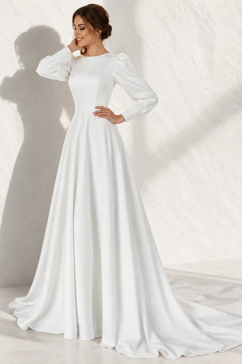 Robe mariage civil hiver