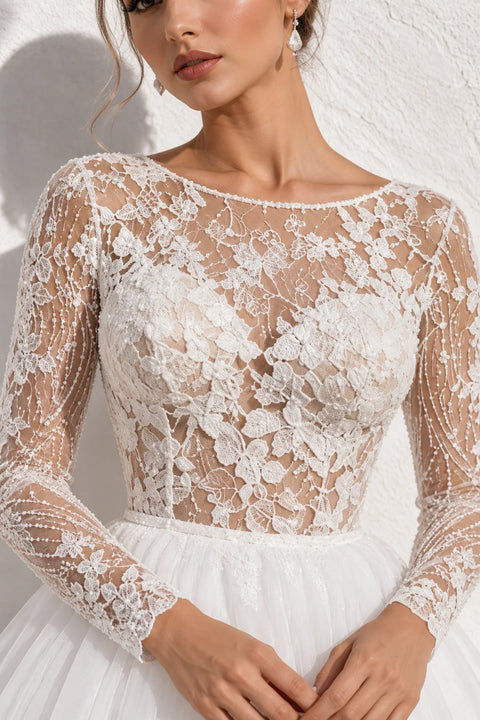 Robe Mariage Fleurie Hiver