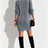 Robe grise hiver