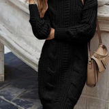 Robe grise hiver Noir / S