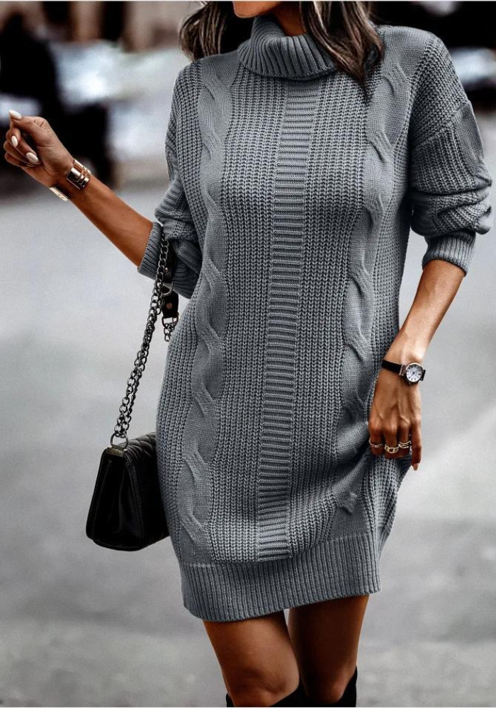 Robe grise hiver Gris / S