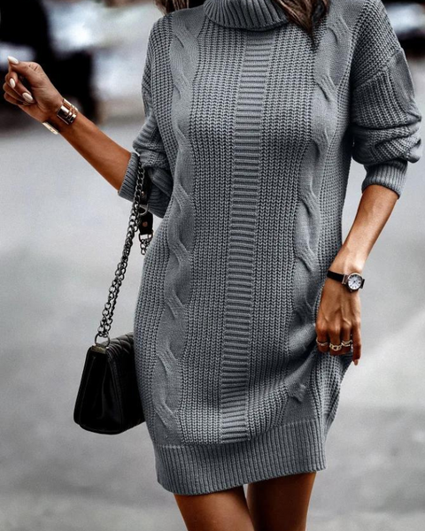 Robe grise hiver Gris / S