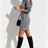 Robe grise hiver