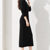 Robe noire hiver