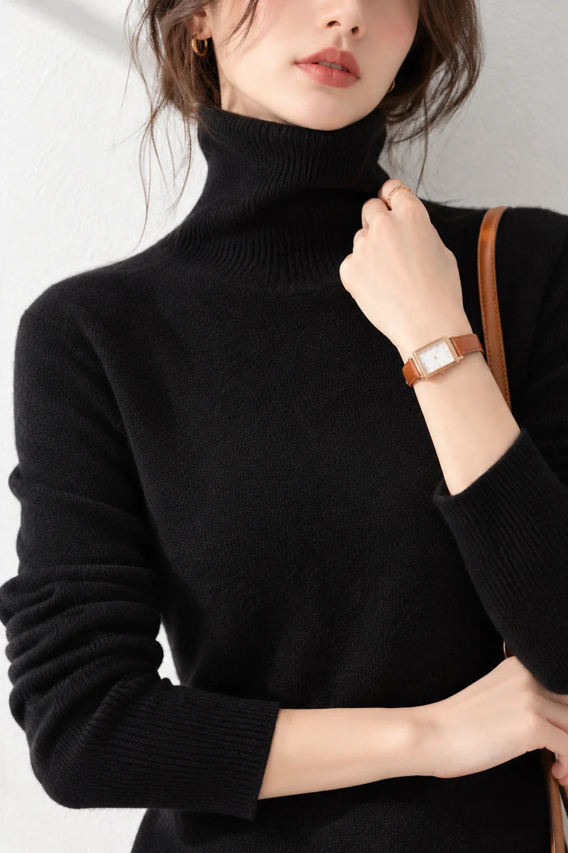 Robe noire hiver
